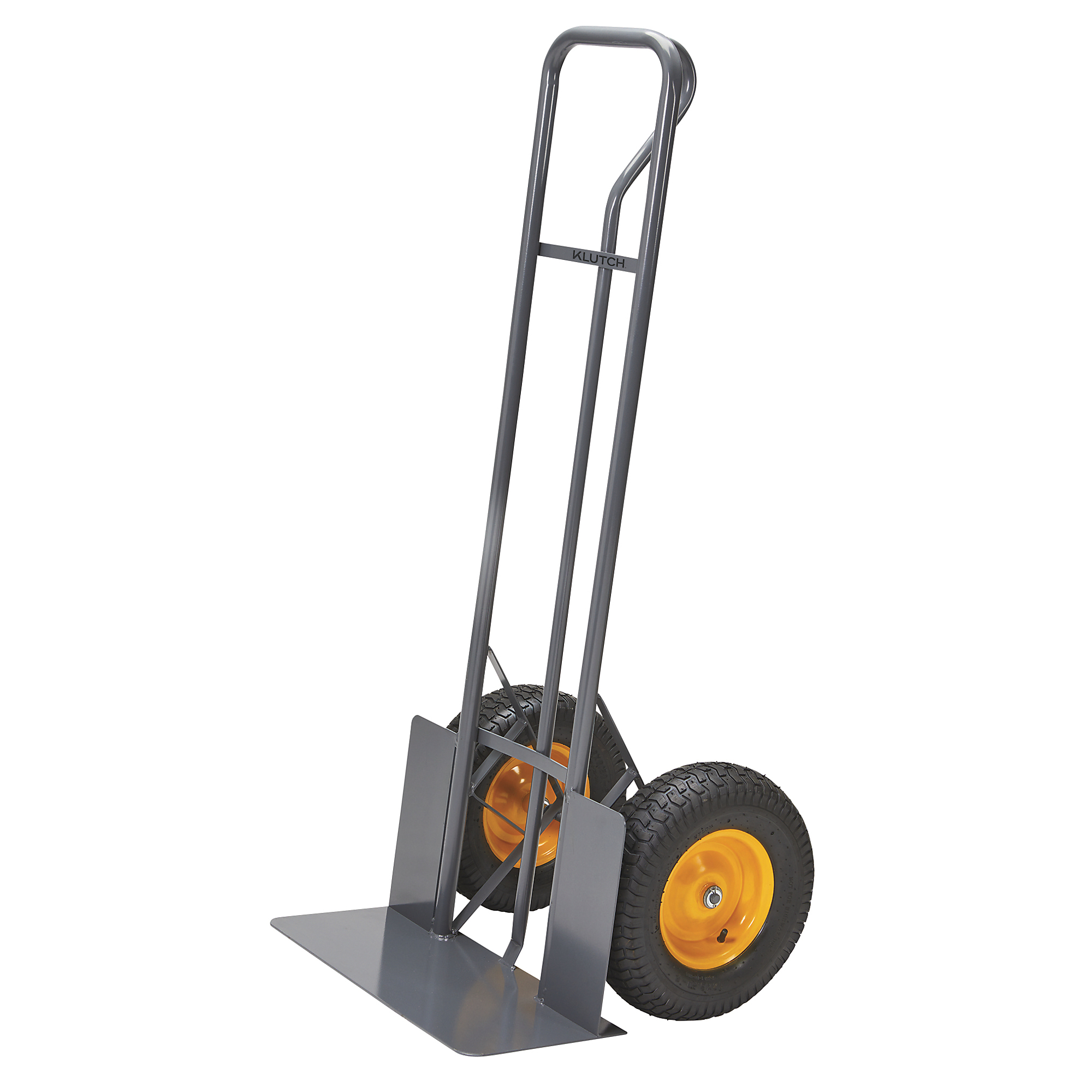 Klutch All-Terrain Hand Truck, 1000-Lb. Capacity, 24.5in.W x 26.3in.D x 60.5in.H, 16in. Pneumatic Wheels